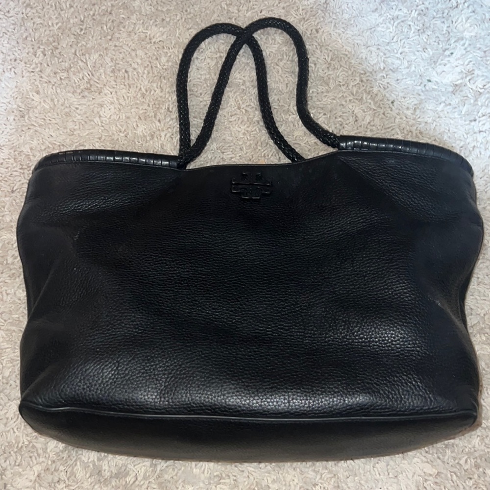Tory Burch Taylor pebbled leather tote